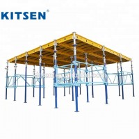 Concrete slab floor table formwork scaffolding system