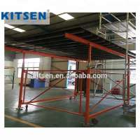 Fast and Efficient Kitsen Flying Form Slab Table Formwork System for Concrete Construction