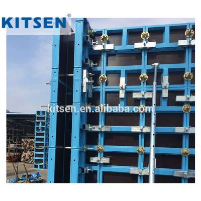 K100 Wallform System Aluminum Wall Formwork System for Wall and Column Concrete Pouring